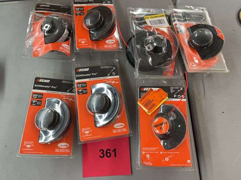 7PC ECHO STRING TRIMMER LOT