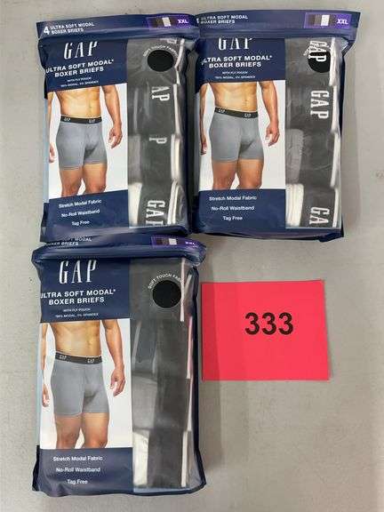 (3) PACKS OF MENS BRIEFS SIZE XXL