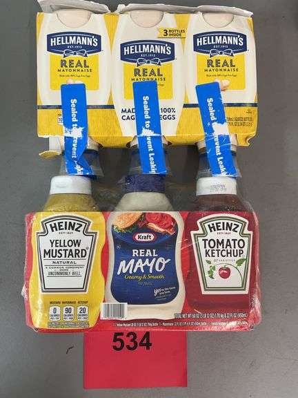 MISC CONDIMENT LOT - SEE PHOTOS