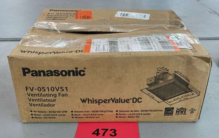 PANASONIC VENTILATING FAN IN BOX