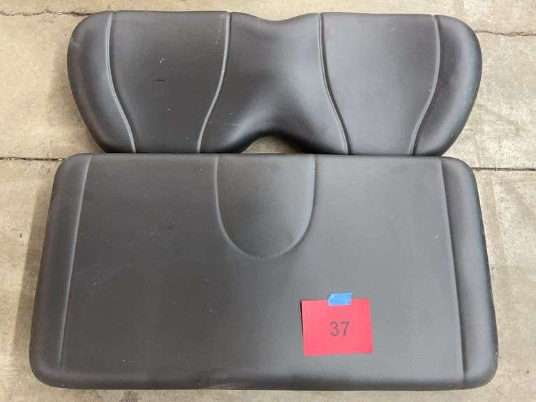 BLACK SEAT & BACK REST