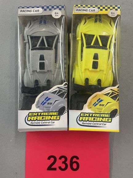 (2) SMALL RC CARS IN BOX