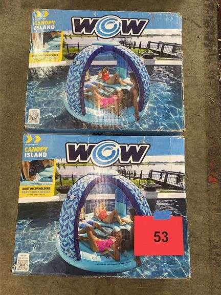 (2) WOW CANOPY ISLANDS IN BOX