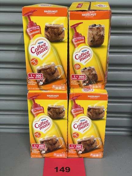 (4) BOTTLES OF COFFEE MATE CREAMER