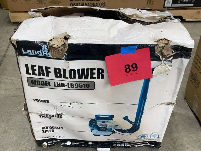 AS IS - LEAF BLOWER IN BOX