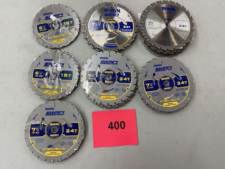 MISC LOT OF IRWIN SAW BLADES