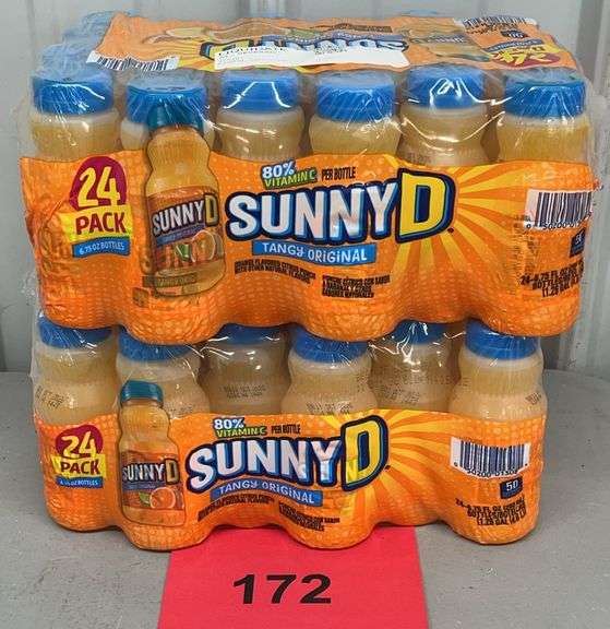 (2) PACKS OF SUNNY D