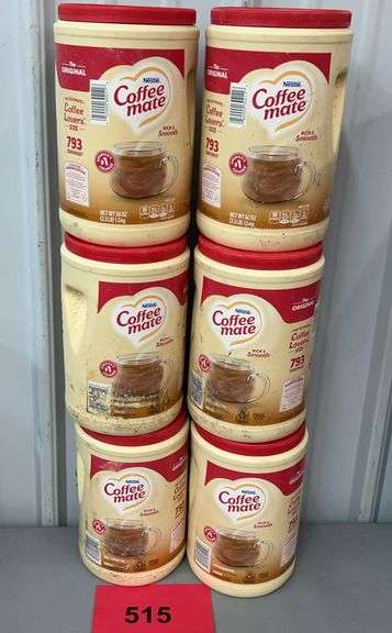 (6) CONTAINERS OF COFFEE MATE
