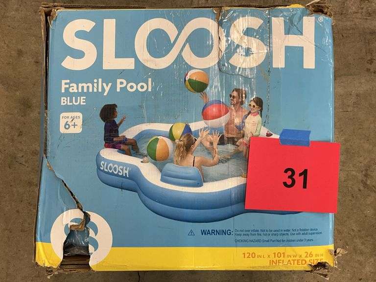 SLOOSH FAMILY POOL IN BOX