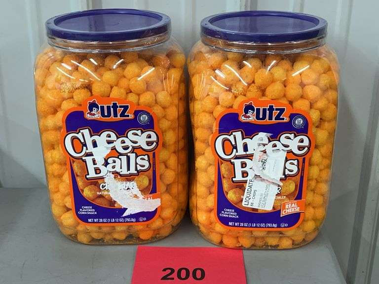 (2) CONTAINERS OF CHEESE BALLS