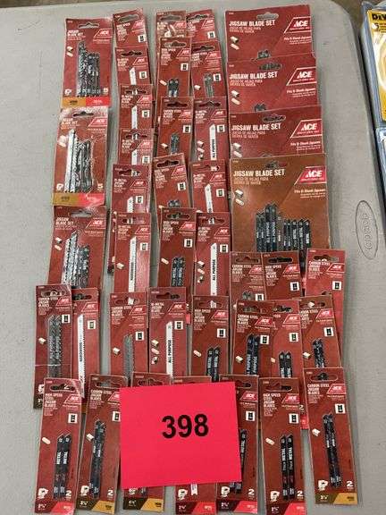 MISC LOT OF ACE JIGSAW BLADES
