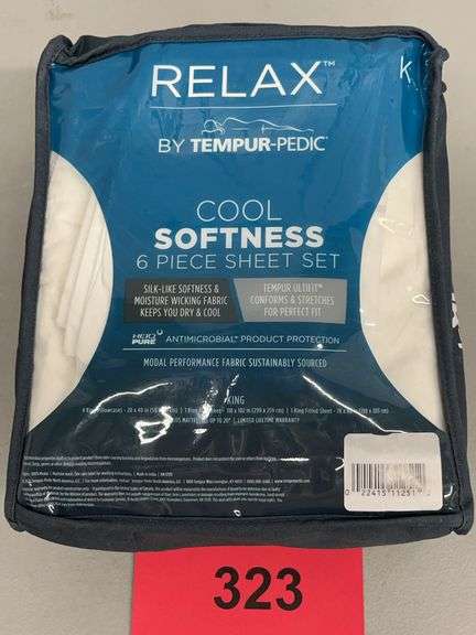 RELAX BY TEMPUR-PEDIC KING SHEET SET