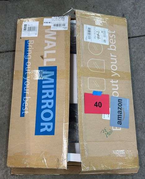 WALL MIRROR IN BOX