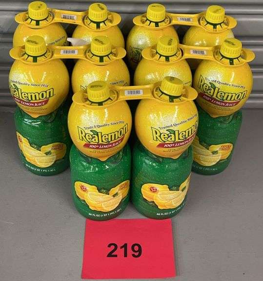 (10) BOTTLES OF LEMON JUICE