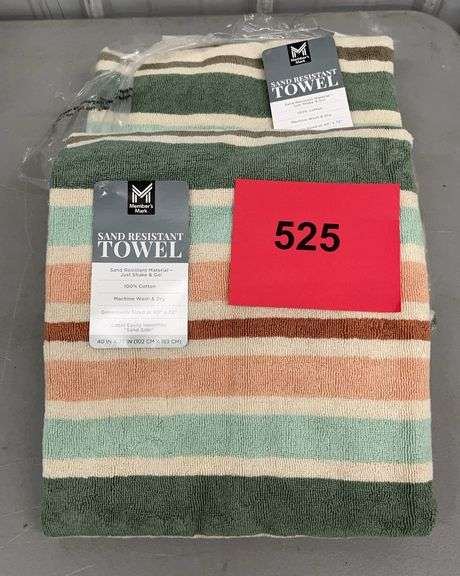 (2) SAND RESISTANT TOWELS