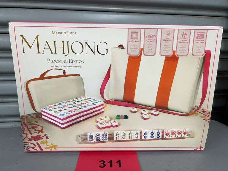 MAISON LUDE MAHJONG SET IN BOX