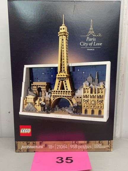 LEGO ARCHITECTURE PARIS CITY OF LOVE SET IN BOX