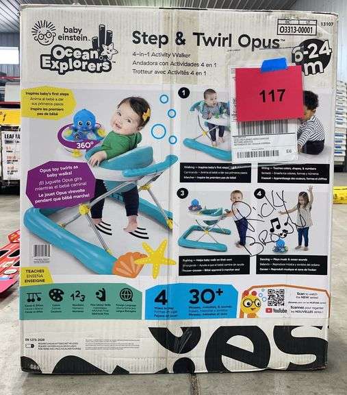 BABY EINSTEIN STEP & TWIRL OPUS IN BOX