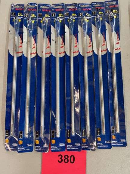 (8) BOSCH DRILL BITS