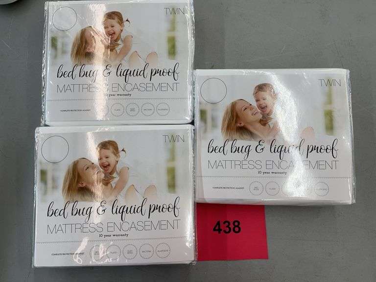 (3) TWIN SIZE MATTRESS PROTECTORS