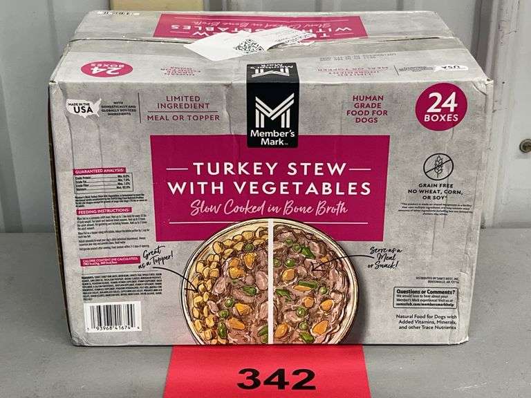 BOX OF DOG FOOD