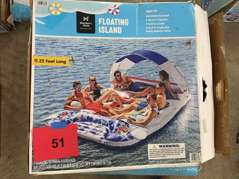 FLOATING ISLAND IN BOX