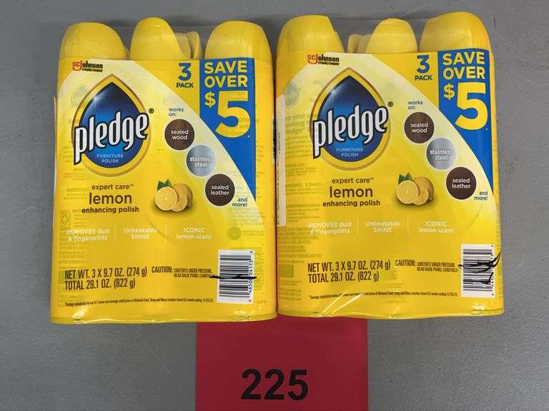 (6) CANS OF PLEDGE SPRAY