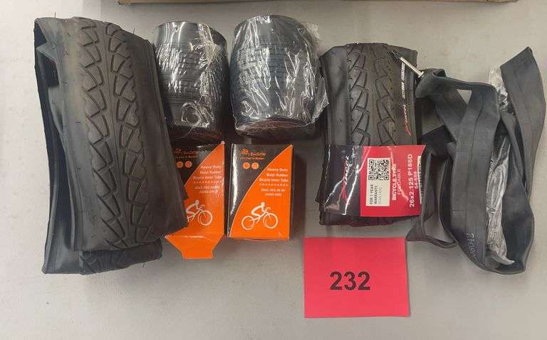 MISC LOT OF TIRES - SEE PHOTOS