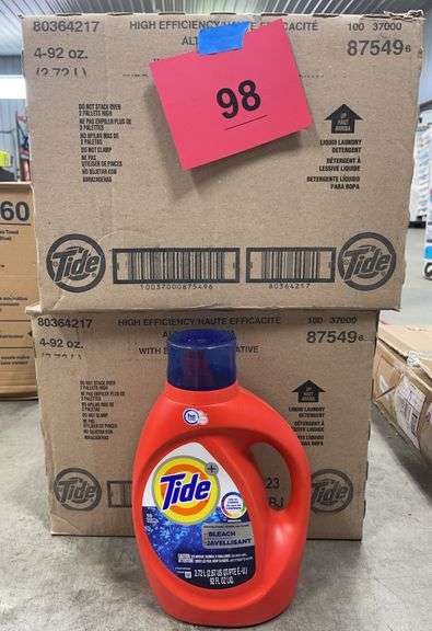 (6) BOTTLES OF TIDE DETERGENT