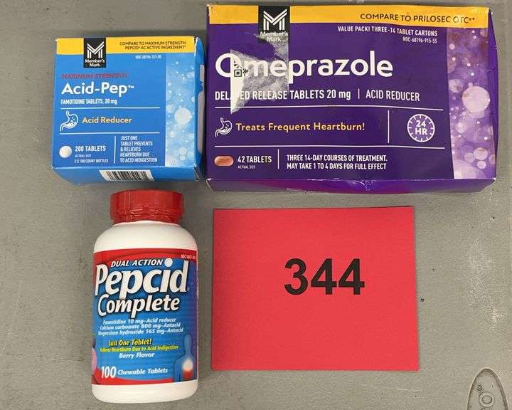 3PC SUPPLEMENT LOT - SEE PHOTOS