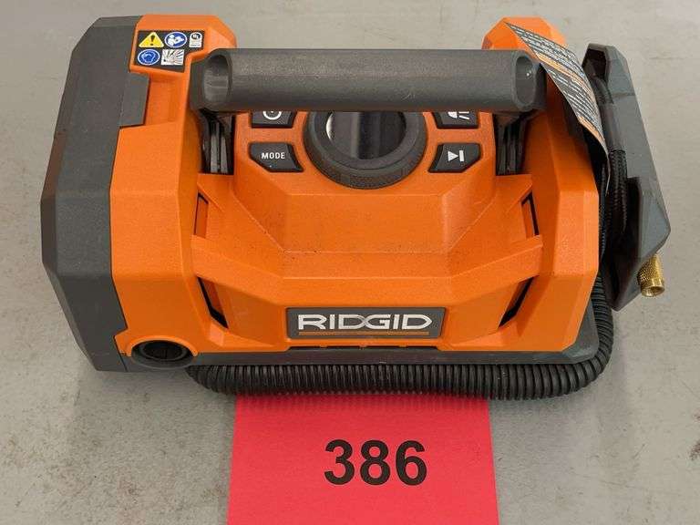 RIDGID 18V INFLATOR (TOOL ONLY)
