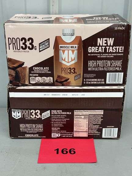 (2) BOXES OF PROTEIN SHAKES