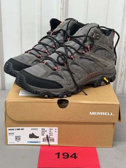 MENS MERELL SHOES SIZE 10.5