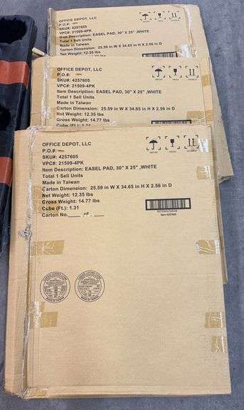 (3) BOXES OF EASEL PADS