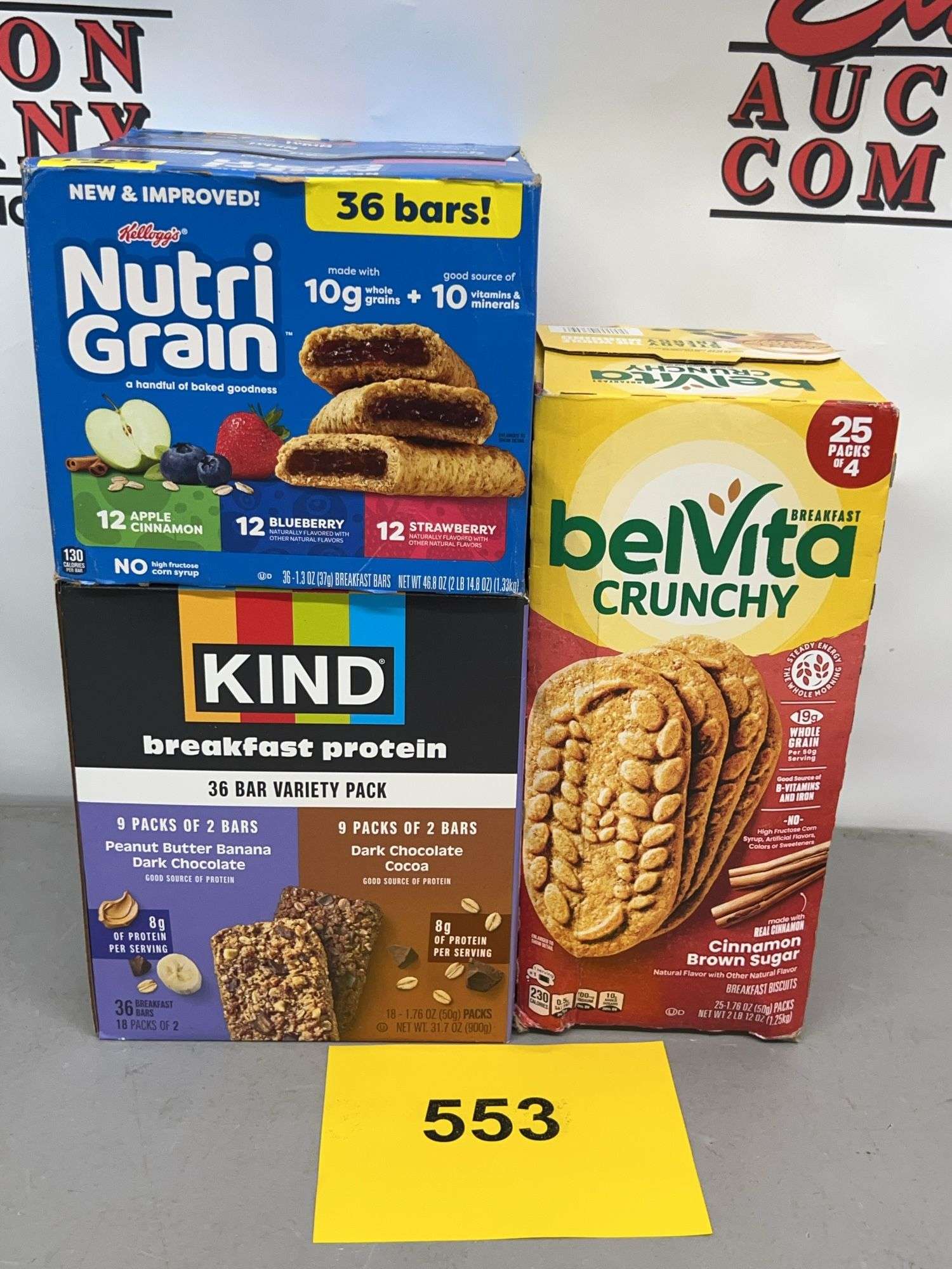 MISC LOT OF FOOD ITEMS - SEE PHOTOS - Earl's Auction Company