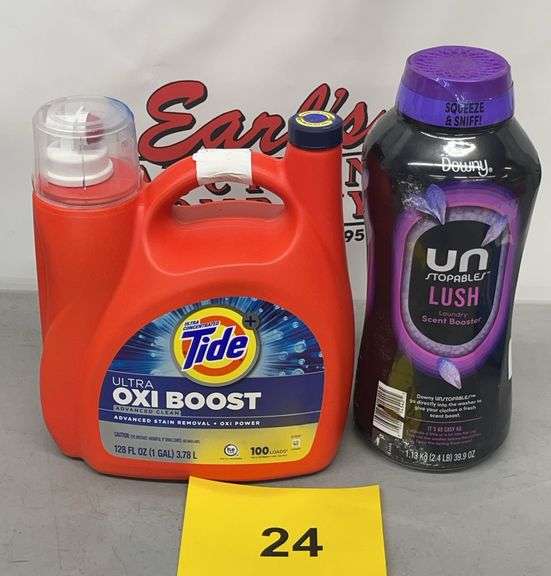 2PC LAUNDRY LOT - TIDE & DOWNY