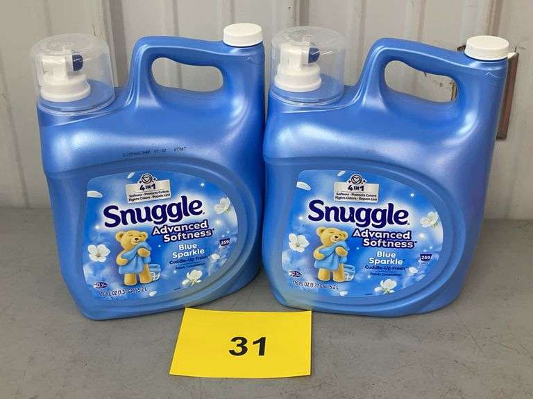 (2) JUGS OF SNUGGLE FABRIC SOFTENER