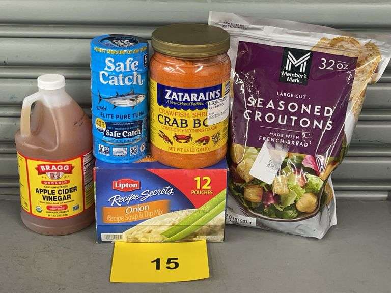 MISC LOT OF FOOD ITEMS - SEE PHOTOS