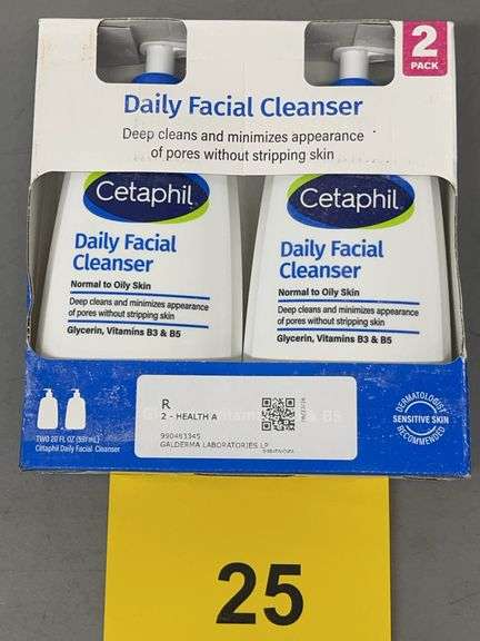 (2) CETAPHIL DAILY FACIAL CLEANSER
