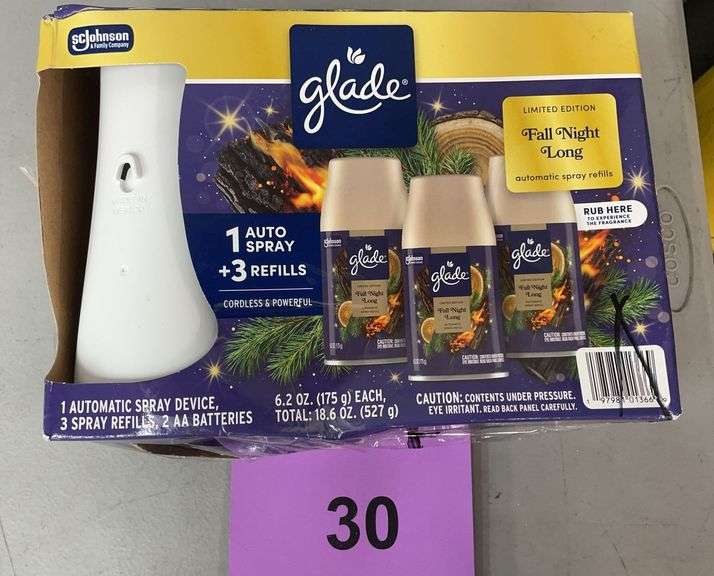 GLADE AUTOMATIC SPRAY KIT IN BOX