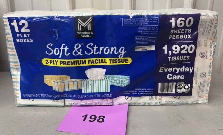 PACK OF PREMIUM FACIAL TISSUE