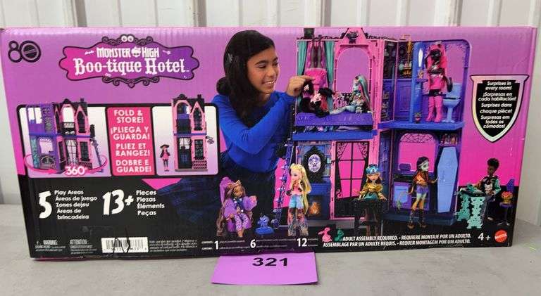 MONSTER HIGH BOO-TIQUE HOTEL IN BOX