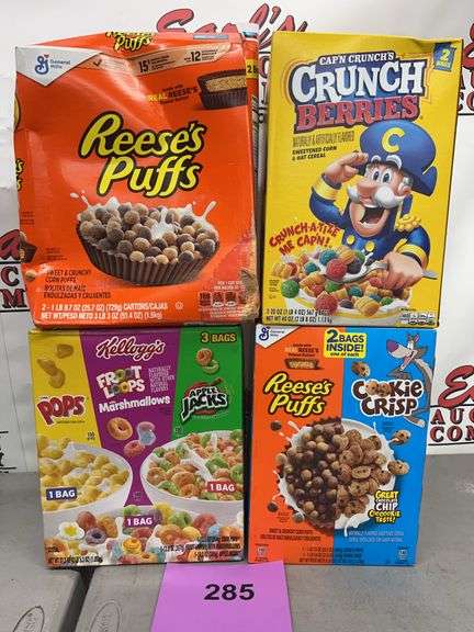 MISC LOT OF CEREAL
