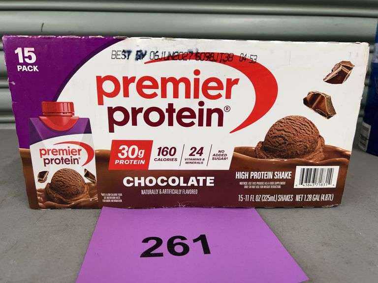 PACK OF PREMIER PROTEIN CHOCOLATE HIGH PROTEIN SHAKES