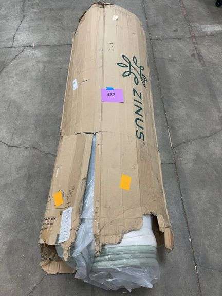 ZINUS 14" HYBRID KING SIZE MATTRESS IN BOX