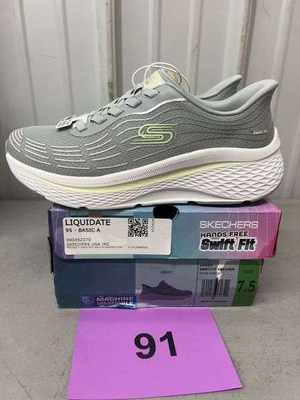 SKECHERS HANDS FREE SWIFT FIT WOMENS SHOES SIZE 7.5