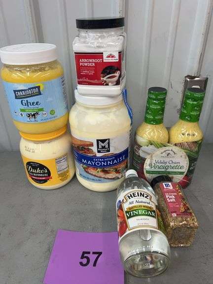MISC LOT OF FOOD ITEMS - SEE PHOTOS