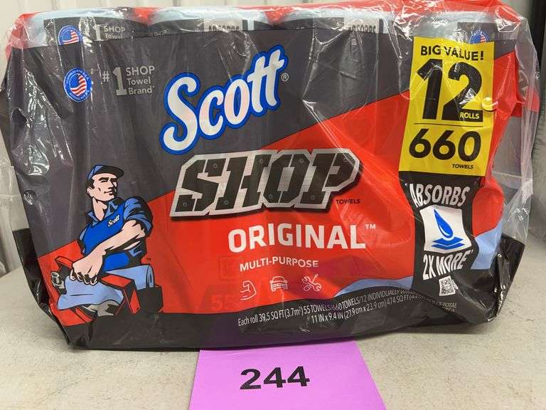 PACK OF SCOTT SHOP TOWELS