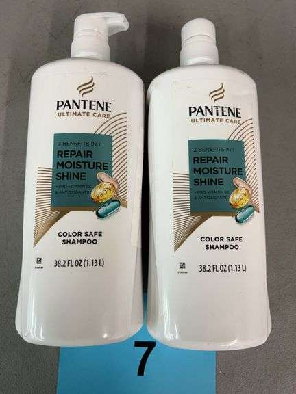 (2) BOTTLES OF PANTENE COLOR SAFE SHAMPOO
