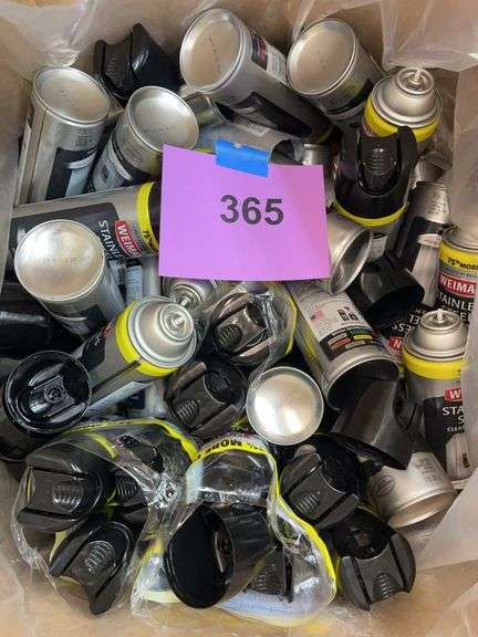 LARGE LOT OF WEIMAN STAINLESS STEEL CLEANER